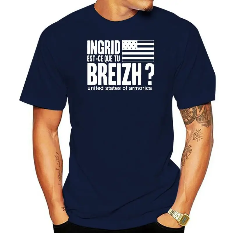 

2025 new model 100% Cotton O-neck Custom Printed Tshirt Men T shirt ingrid breizh Women T-Shirt