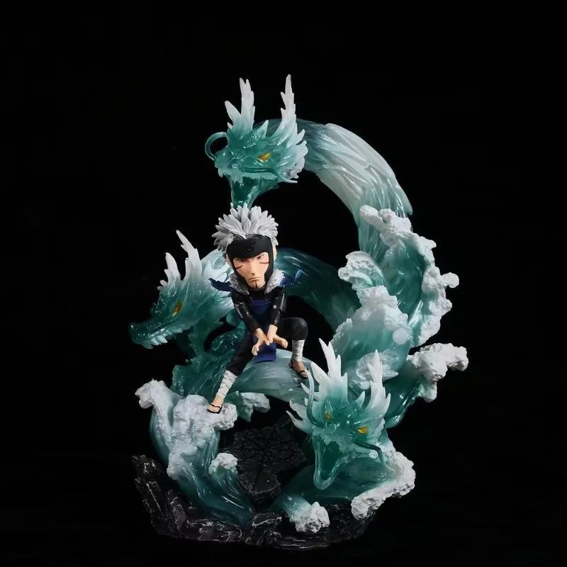 

18CM Naruto's ultimate move scene water release water dragon bullet three dragons Senju Tobirama, luminous figure