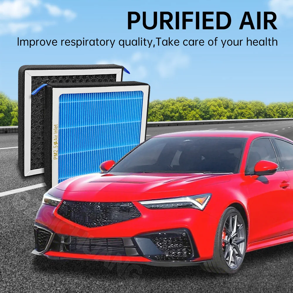 

Car Air Conditioning Filter Element For Acura Intrgra MDX RDX TLX High Flow Air Filter Air Conditioning Filter Replacement