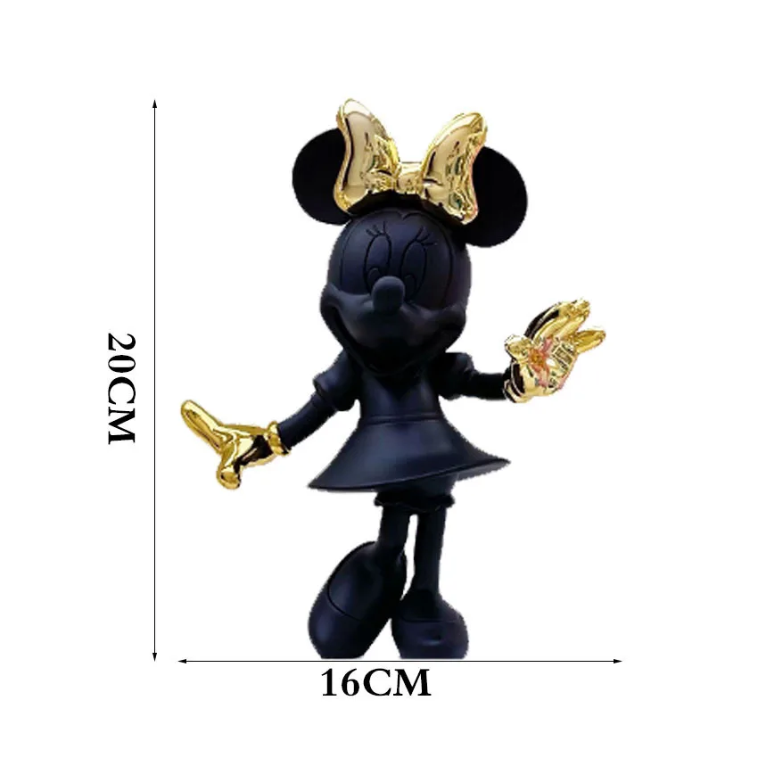 Disney Creatieve Luxe Welkom Mickey Minnie Pop Trendy Ornament Kinderkamer Cartoon Woonkamer Winkel Decoratie High-End Gift