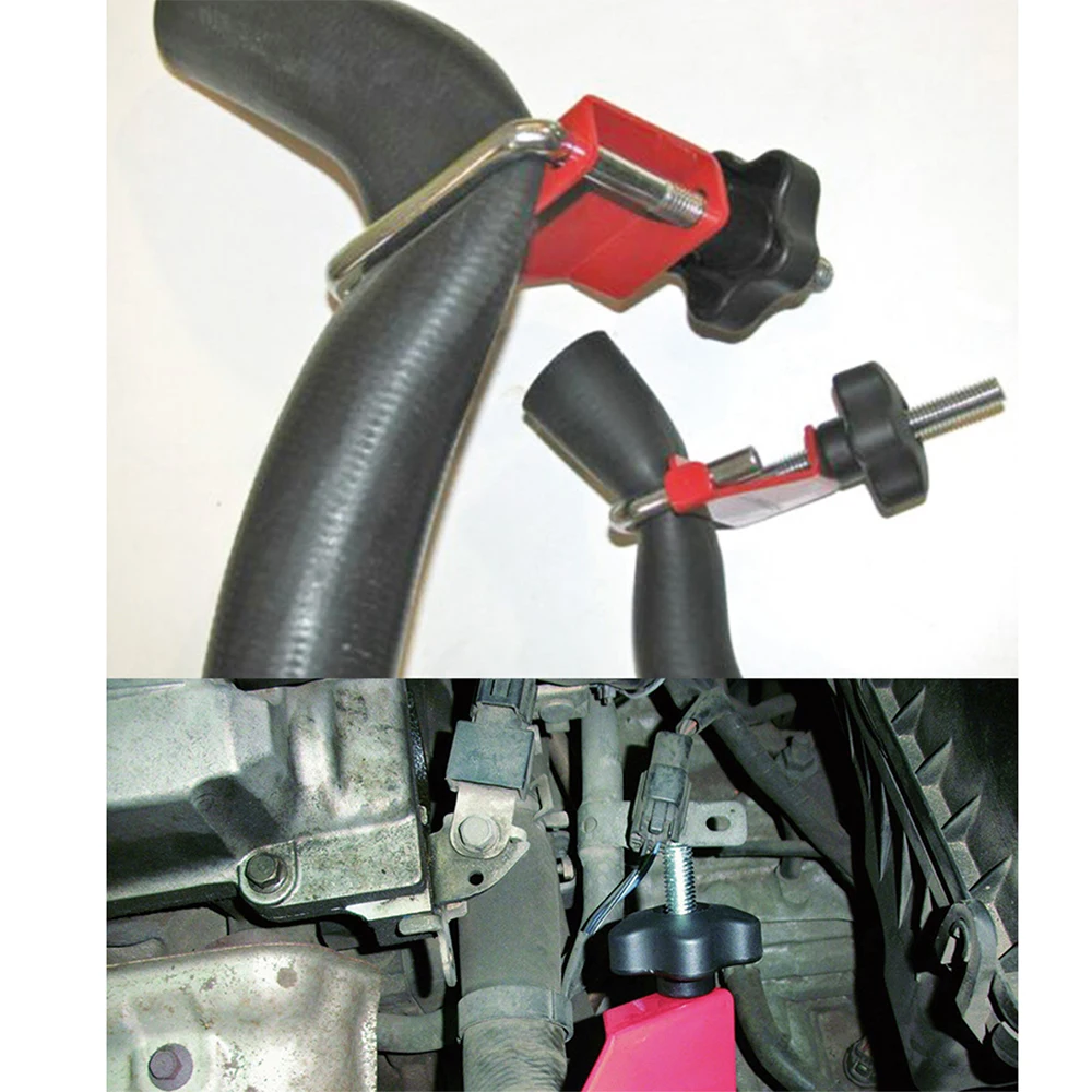 4Pc Fluid Line Clamp Fuel Vacuum Transmission Coolant Brake Hose Clamps clamper