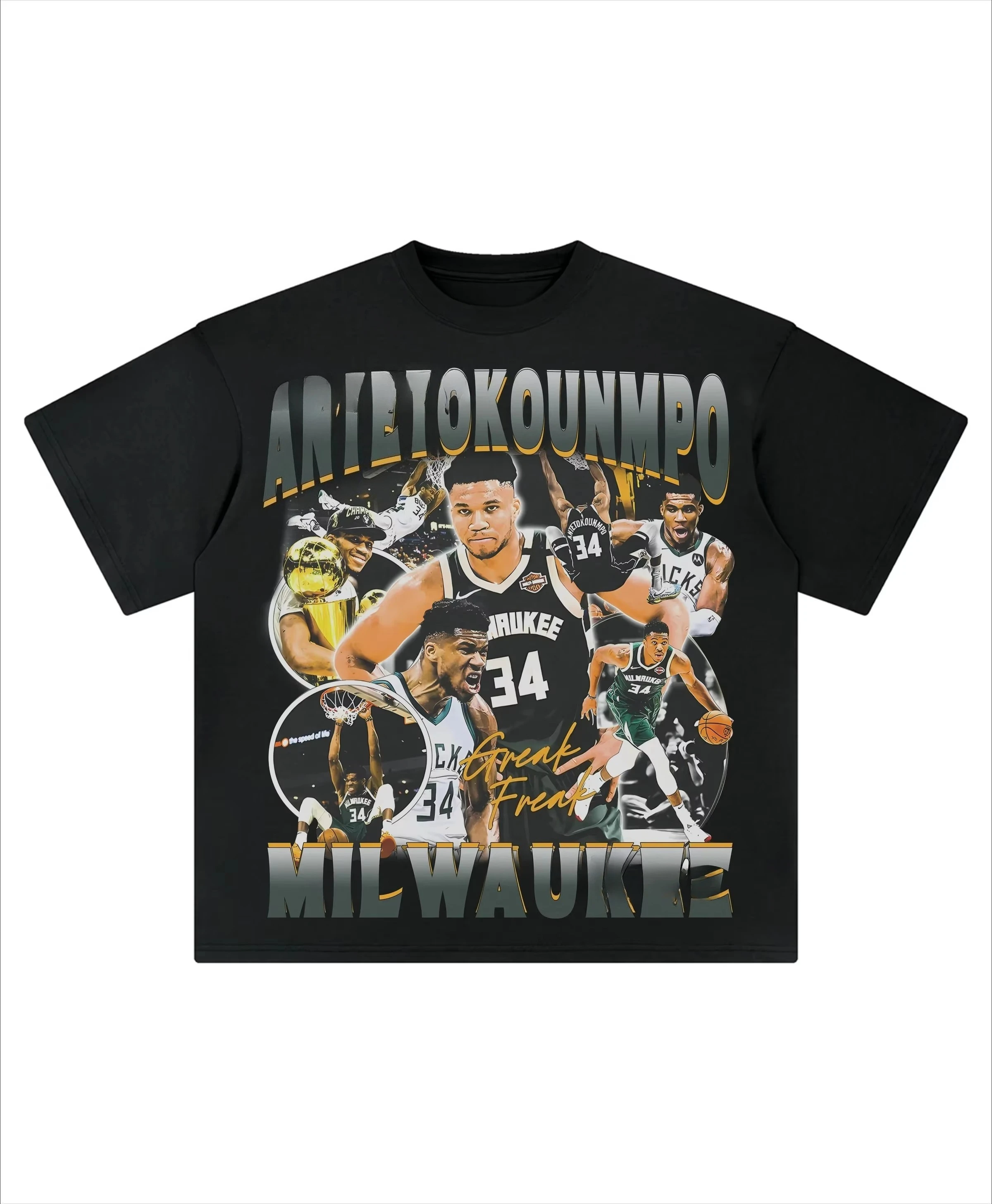Gianny – Najlepsze T-Shirty z Motywem Giannis Antetokounmpo dla Mężczyzn i Kobiet na AliExpress