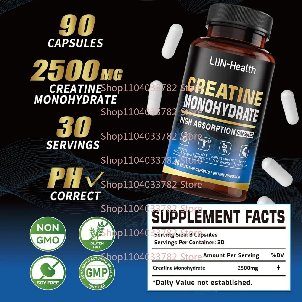 NEW Creatine Monohydrate CAPSULES