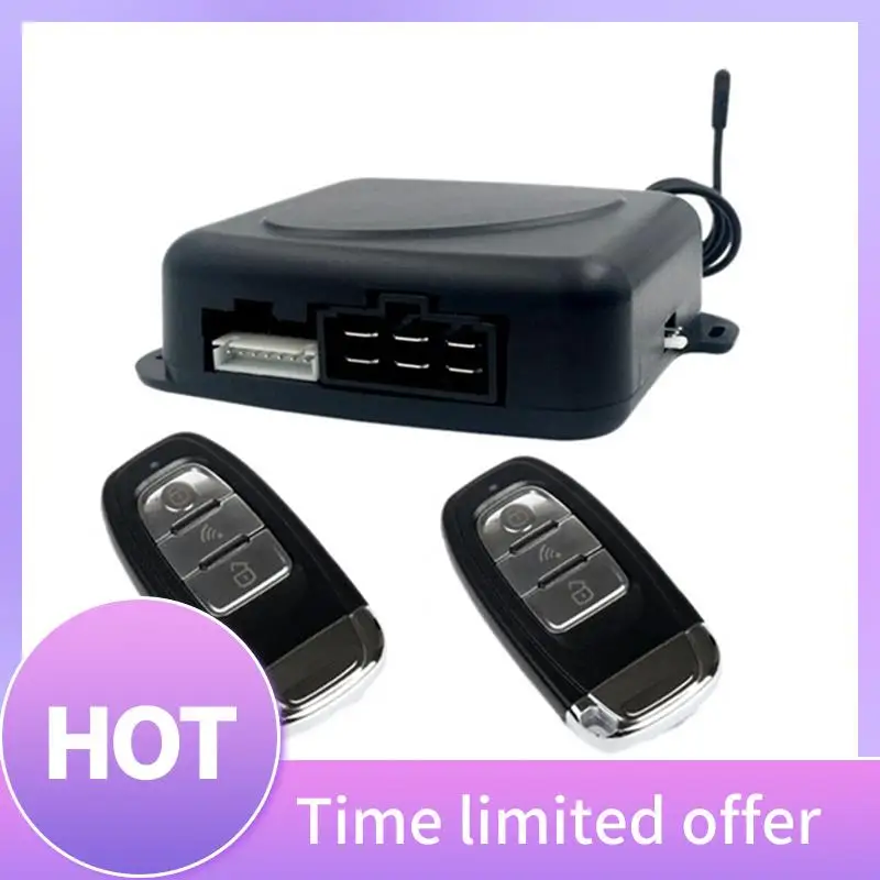 B68A voiture SUV interrupteur moteur d'entrée sans clé pour système d'alarme de démarrage bouton poussoir télécommande arrêt système antivol automatique facile à U