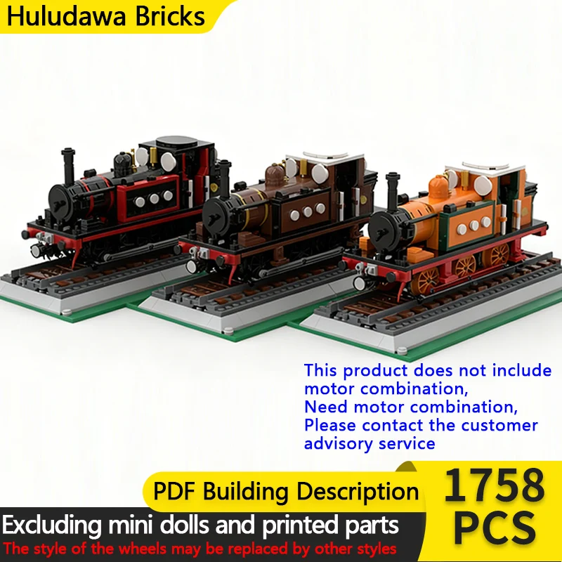 

City Car Model MOC Building Bricks A1 Class Steam Locomotives Modular Technology Children Holiday Gifts Assemble Toys Suit