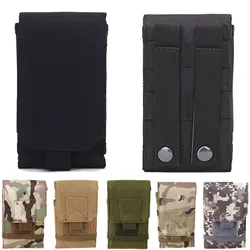 Borsa da cintura mimetica tattica militare Borsa da viaggio Borse per telefono Custodia Molle Cintura Tasca da campo Marsupio Custodia per telefono Tasca per la caccia