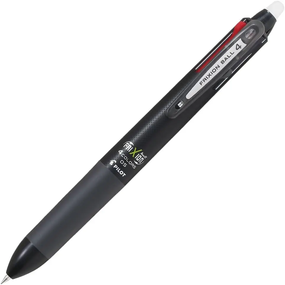 

4-Color Gel Ink Multi-Pen, Black, Red, Blue, Green, 0.5mm Fine Point