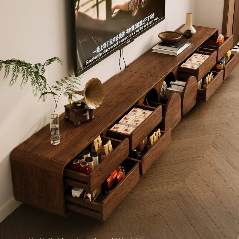 Panel Design TV Cabinet Sideboard Television Stands Tables Floating Entertainment Home Unit Mueble Para Tv Furniture Living Room