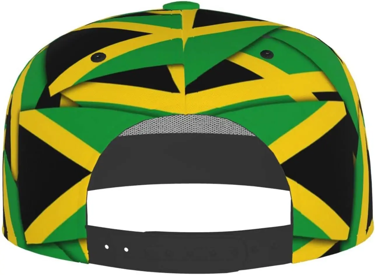 Funny Jamaican Flag Baseball Cap Workout Hats with Adjustable Strap for Men & Women Dad Hat Snapback Hat