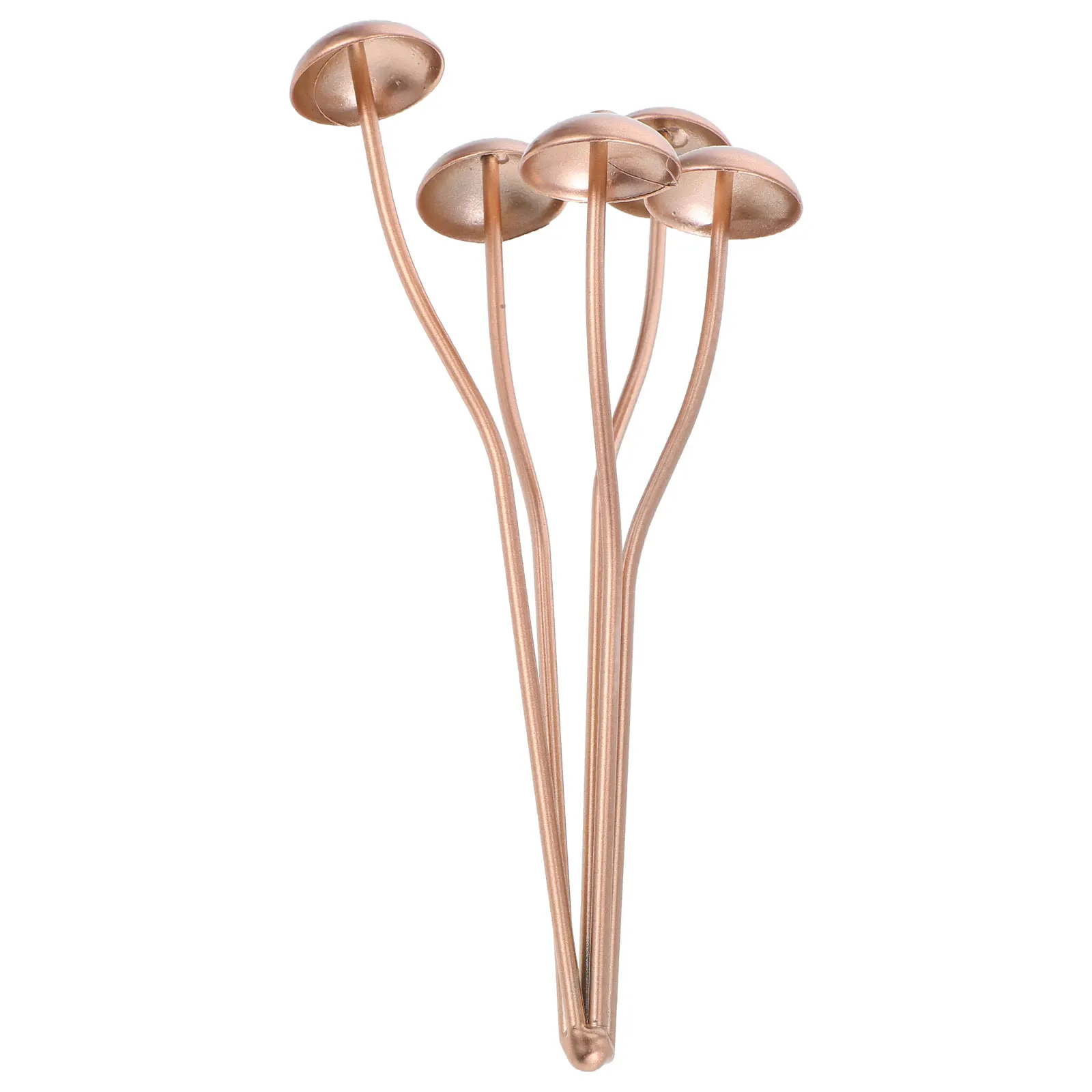 

Metal Mushroom Decoration Flowerpot Stake Garden Accessory for outside Plant
