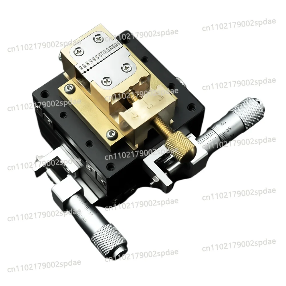 Manual Linear Stage Fine Adjustment Precision Displacement Platform 0.01mm Minimum Scale Accuracy