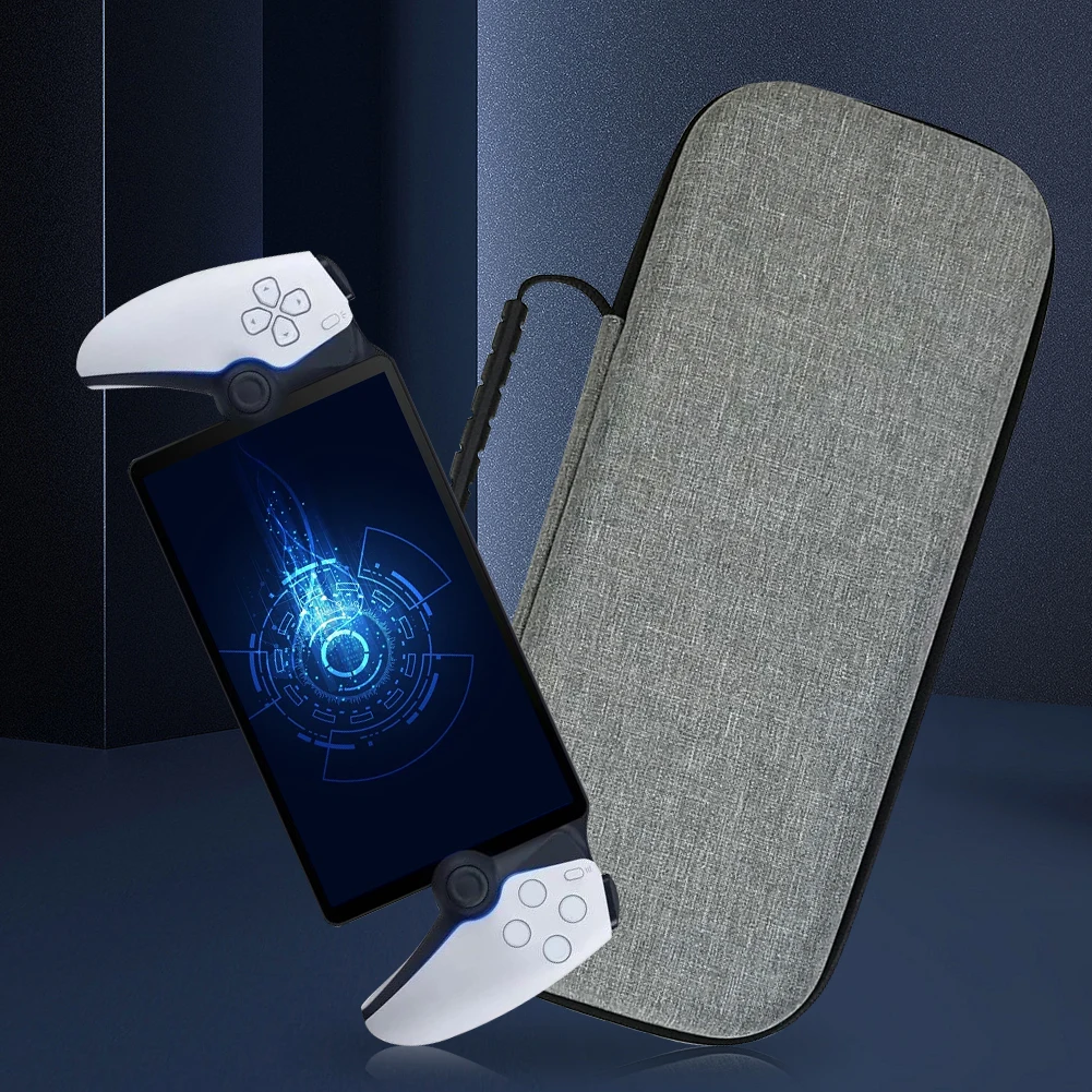 Étui Portable EVA, étui de transport rigide avec poche en maille, étui de voyage de protection Anti-chute pour portail PS5 pour portail PlayStation