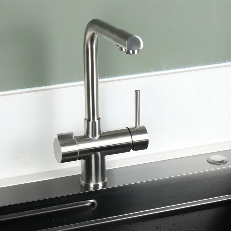 Selling Kitchen Filter Faucet Adjustable Stainless Steel Kitchen Sink Faucets Mixers With Water Tap