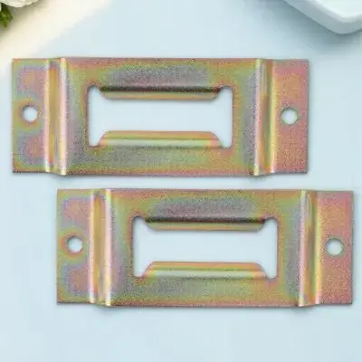 

2Pcs Galvanized Iron E-Track Tie Down Anchors Heavy Duty Cargo Fasten System for Truck Trailer Boat Use E Track Tie Down