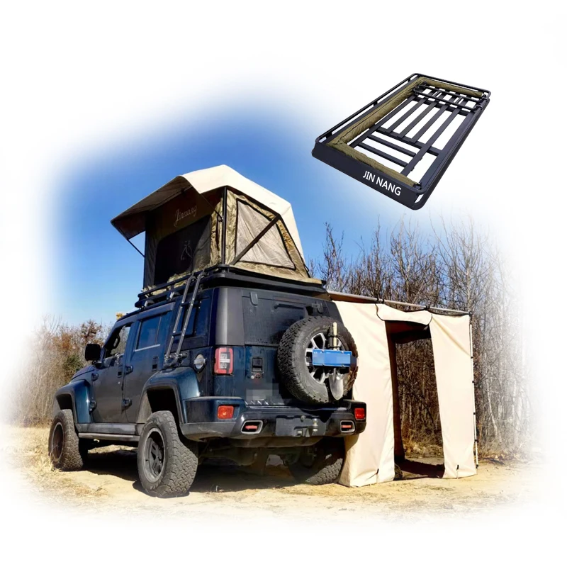 

high quality 4x4 roof rack tent camping truck camper top tent hard shell for car top