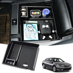 Armrest Box Storage For Honda Accord Sedan 2013 2014 2015 2016 2017 Car Center Console Organizer Tray Accessories ABS S Car Box