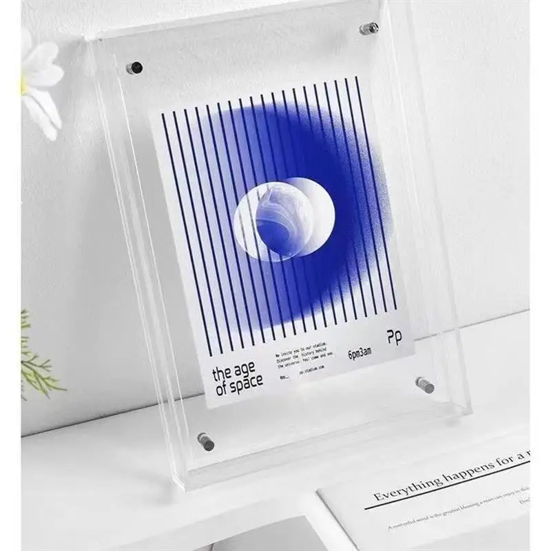 Enorm Groot Formaat Gekleurd Acryl Frame Diy Poster Muur Gemonteerd Groot Formaat Fotolijst Schilderij Hal Slaapkamer Muur Woonkamer Vergroot