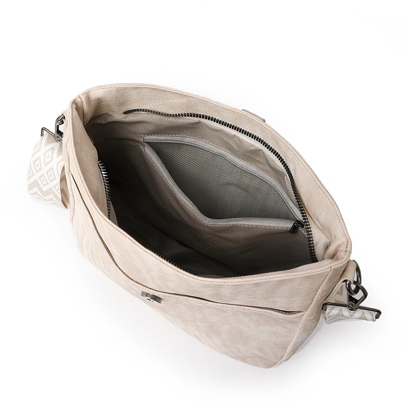 حقيبة كروس جديدة متعددة الاستخدامات بكتف واحد كاجوال ذات سعة كبيرة للنساء، حقيبة حمل أنيقة