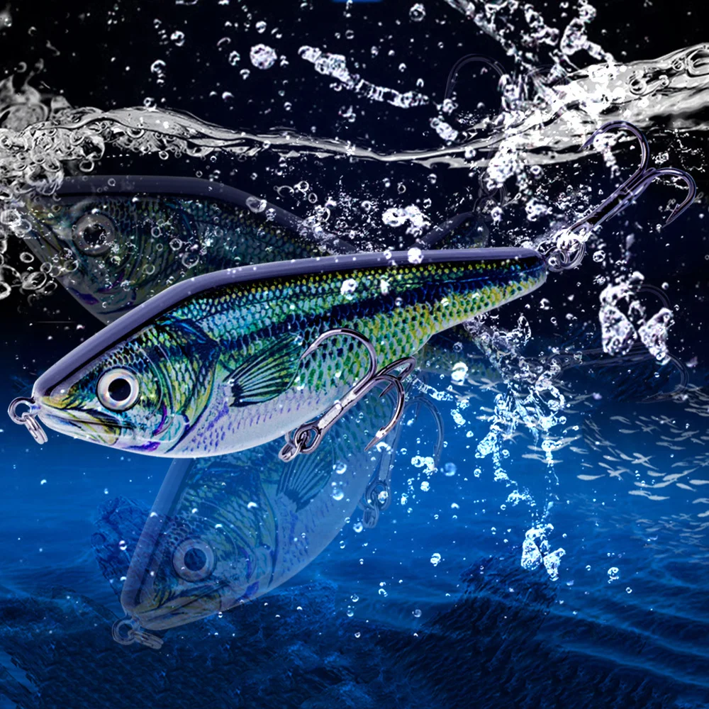 Señuelo Crankbait de cuerpo duro – Artificial realista para lubina - imagen 4