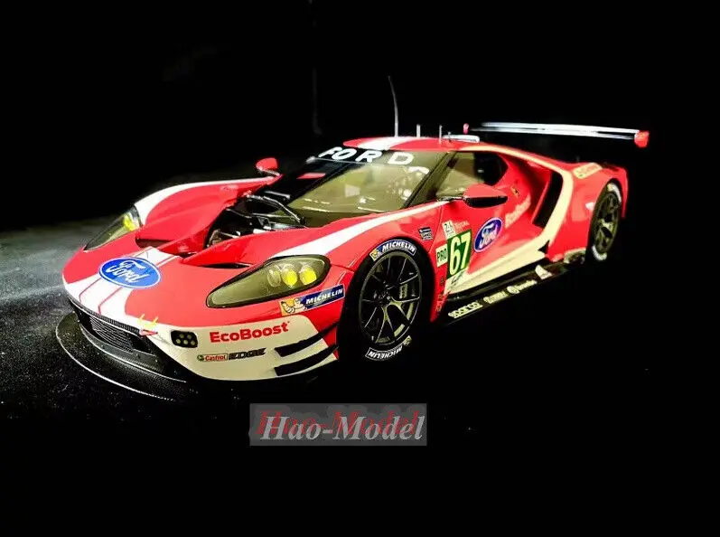 

AUTOart 1:18 для Ford GT GTE Pro 24 часа 2019 # 67, литая под давлением модель автомобиля из сплава, имитация автомобиля для мальчиков, подарок на день рождения, коллекция для хобби