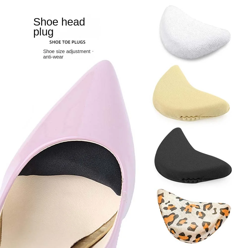 Sponge Shoe Head Cushion Pads Foot Top Plug Foot Blister Relief Shoe Head Toe Stopper Shoes Accessories Foot Forefoot Pads