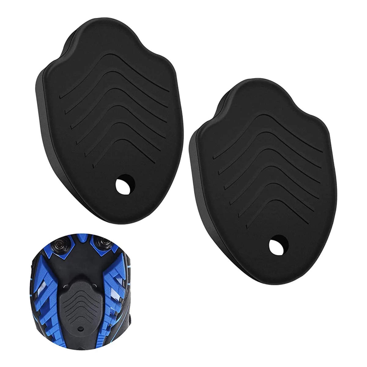 Capas para presilhas SPD, capas duráveis para presilhas de bicicleta compatíveis com presilhas SPD Shimano SM-SH51, 1 par