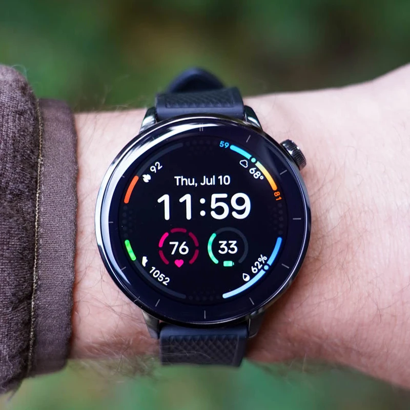 Reloj Inteligente OnePlus Watch 3 de 43 mm, Versión Global, Sistema Operativo Wear OS de Google, Pantalla LTPO A0MOLED, 5 Días de Autonomía de la Batería, Control de Salud 60S, GPS 3