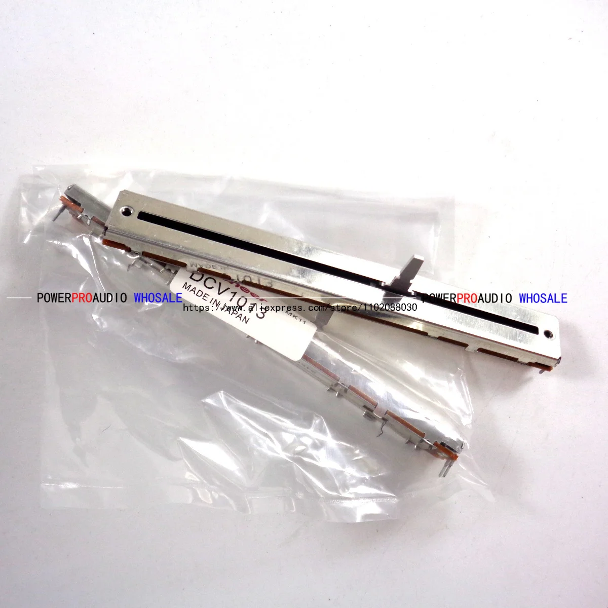 2PCS100% O riginal  PITCH SLIDER / FADER X DCV1013 For Pioneer CDJ1000 MK2 & MK3 CDJ2000 NEW CDJ 1000 2000 without Dust strip