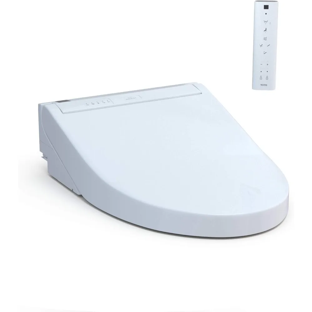 

WASHLET C5 электронное биде для туалета сиденье с PREMIST и EWATER + Очистка палочек, удлиненное, хлопок белый