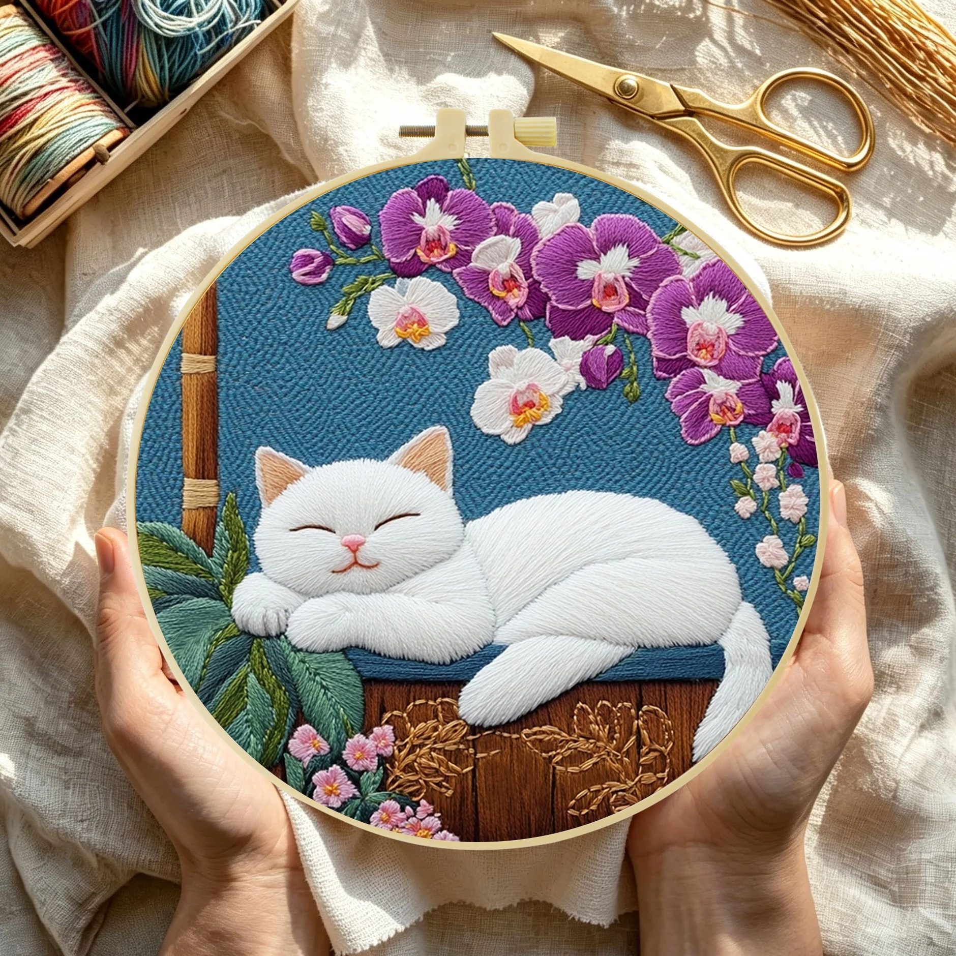 Painting Supplies - 1PCS Diy Embroidery Material Kits For