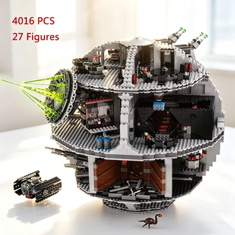 4016pcs DS3 Great Ultimate Building Blocks Bricks Model Compatible 75159 Education Toys for Boys or Girls Birthday Party Gifts