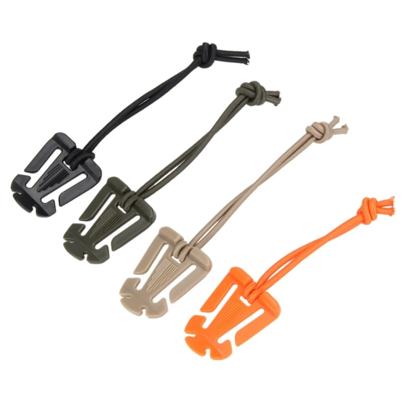 Molle Web Dominators with Elastic String for Backpack Webbing Straps Molle Attachments-Tactical-Gear Clips