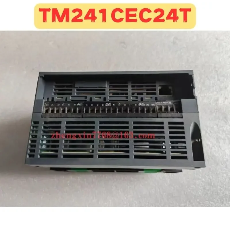 Used PLC Programmable Controller Module TM241CEC24T Normal Function Tested OK