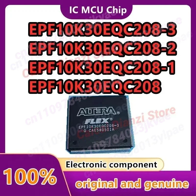 

EPF10K30EQC208-3 EPF10K30EQC208-2 EPF10K30EQC208-1 New original 1PCS/LOT