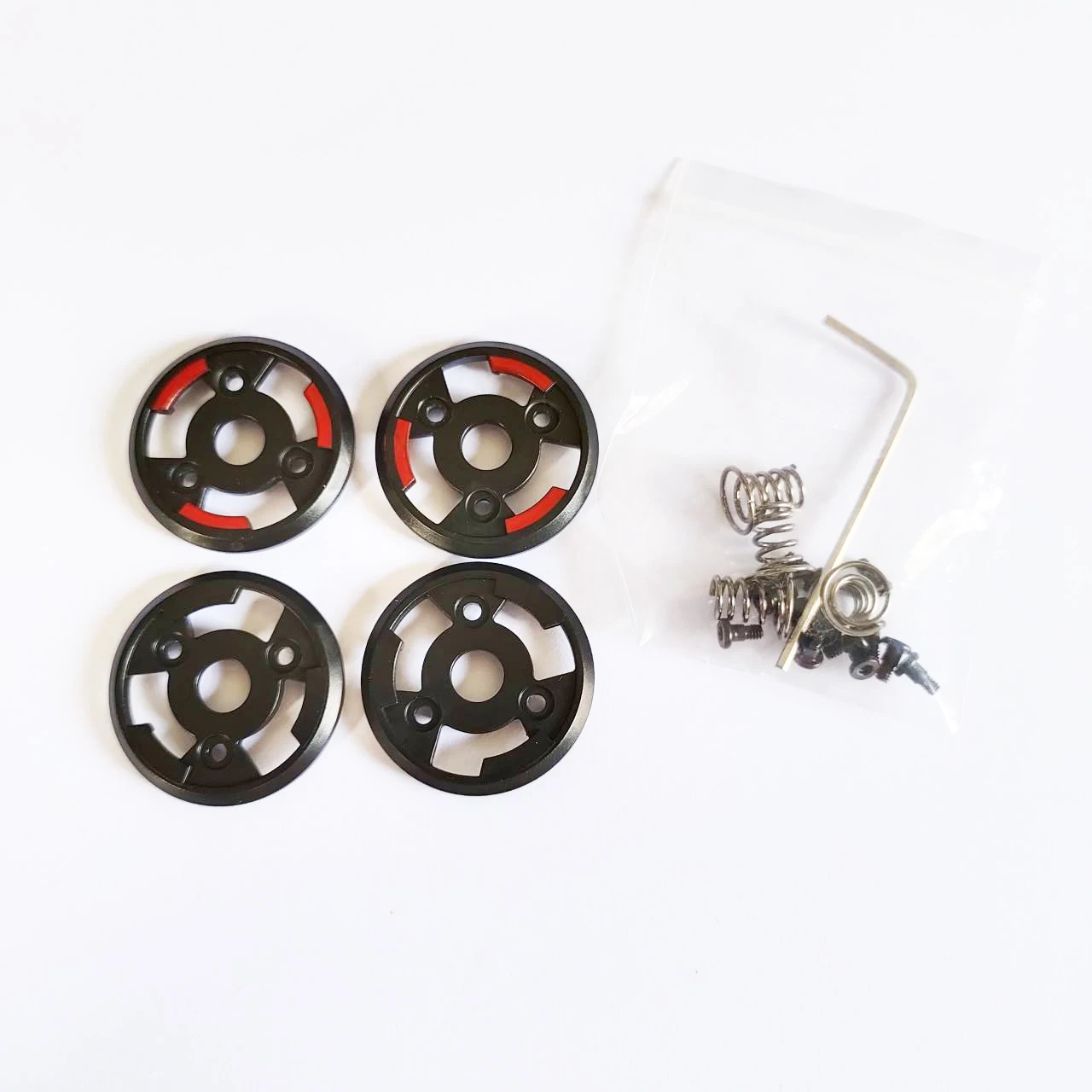 Motor Hélice Base com mola e parafusos para DJI FPV Braço, CW,CCW Blade, Drone Repair Parts