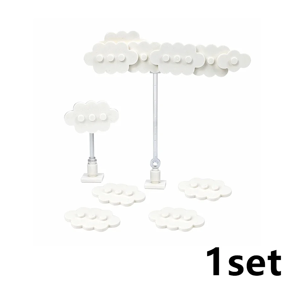 35470 DIY-Fliesen, weiße Wolkenblöcke, modifiziert, 3 x 5 Punkte, Zubehör, kompatibel mit Brick, DIY-Kinderspielzeug, Montagebauteil, Brick-Spielzeug – Detail 5
