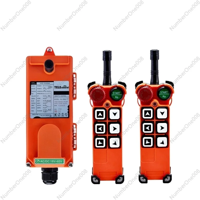 

F21-E1 24V-48V 100V-440V 12V TELECRANE Industrial remote controller switches Hoist Crane Control Lift Arrow