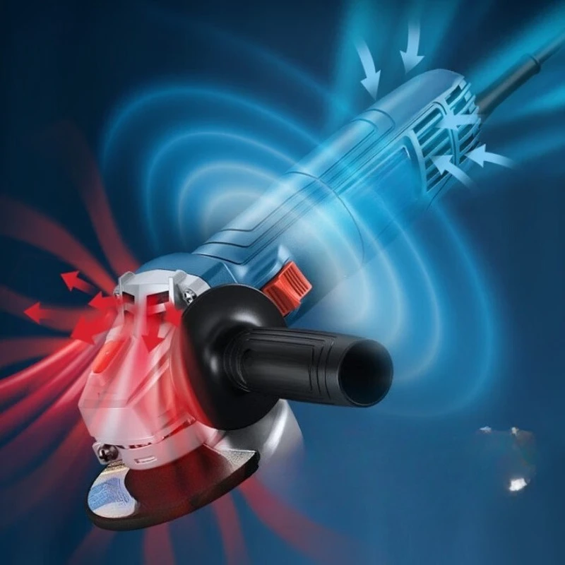 Amoladora angular Máquina cortadora Amoladora Amoladora 800 vatios
