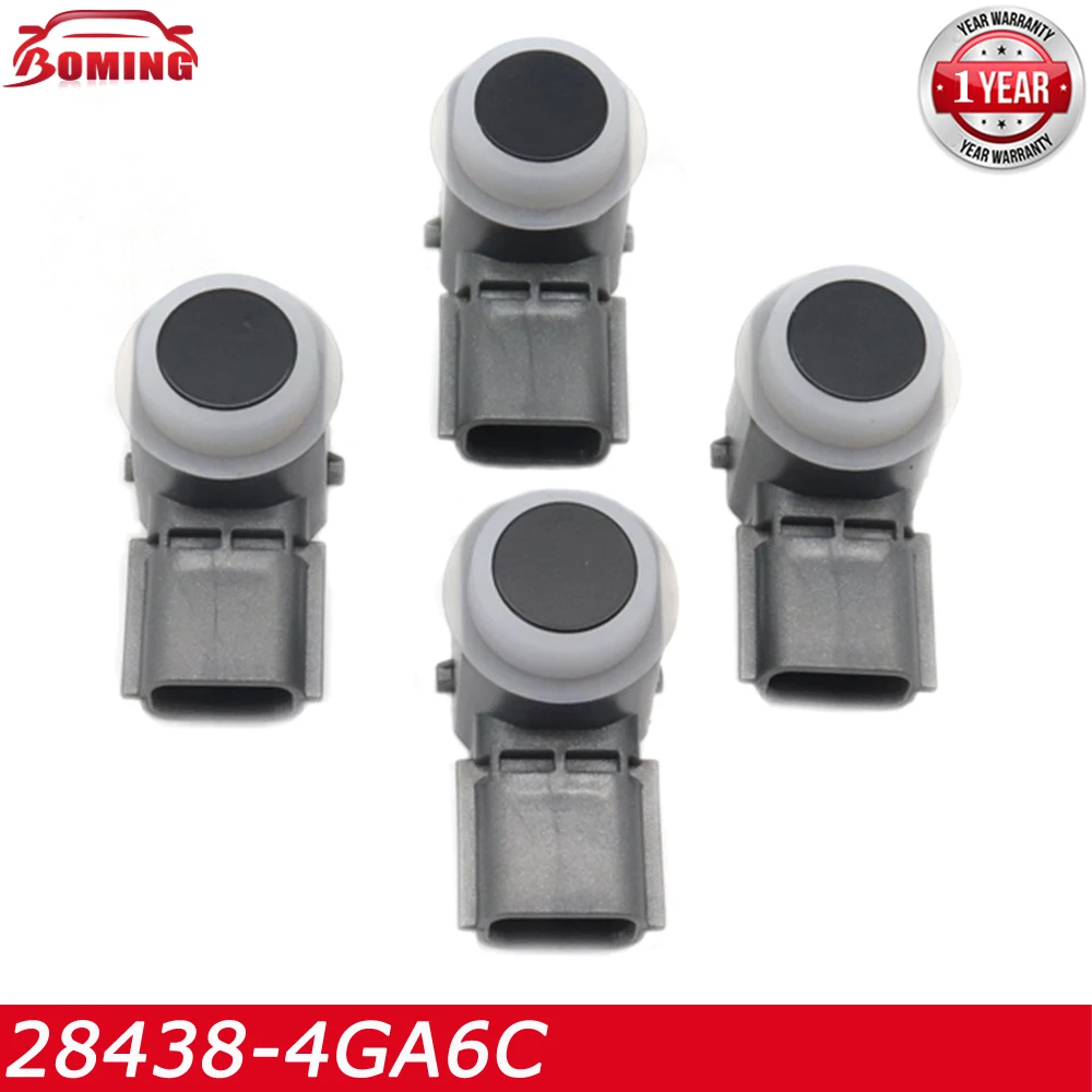 

4pcs/lot Black Car PDC Parking Sensor 28438-4GA6C For Infiniti Q50 Q60 QX60 QX50 QX70 QX80 28438-4HB6A 284384GA6C 284384HB6A