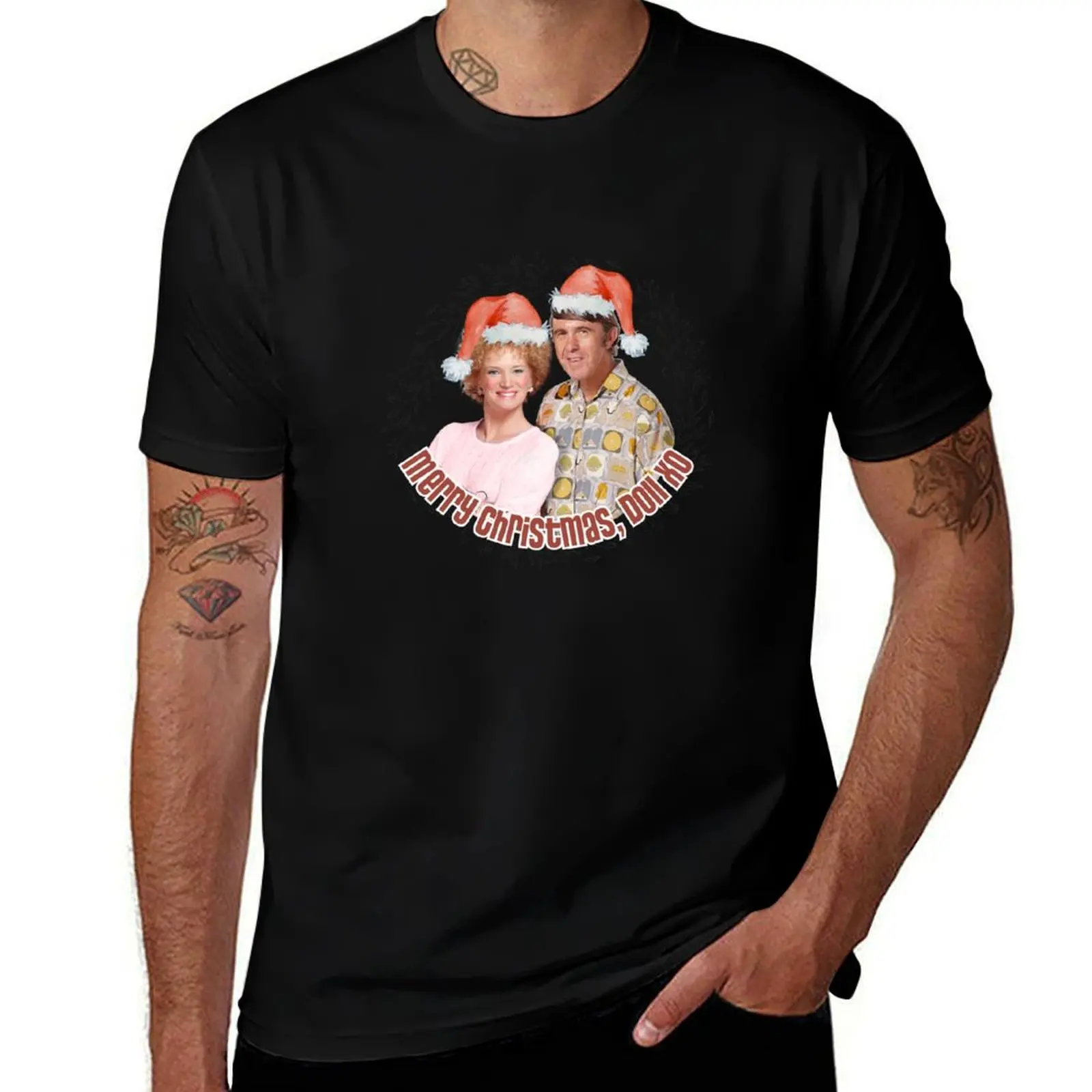 Kath and Kim: Kath and Kel -- Merry Christmas, Doll XO T-Shirt Street Style Casual Tee Shirt T-Shirt