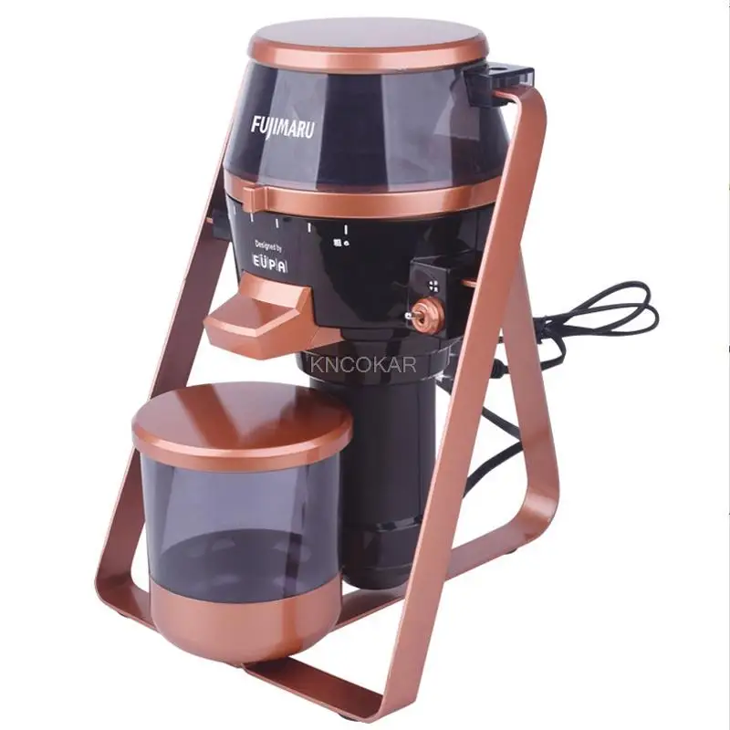 Fully-automatic Coffee Grinder Household Coffee Grinder Electric Conical Ceramic Knife 6 Files Adjustable Thickness Coffee Mill