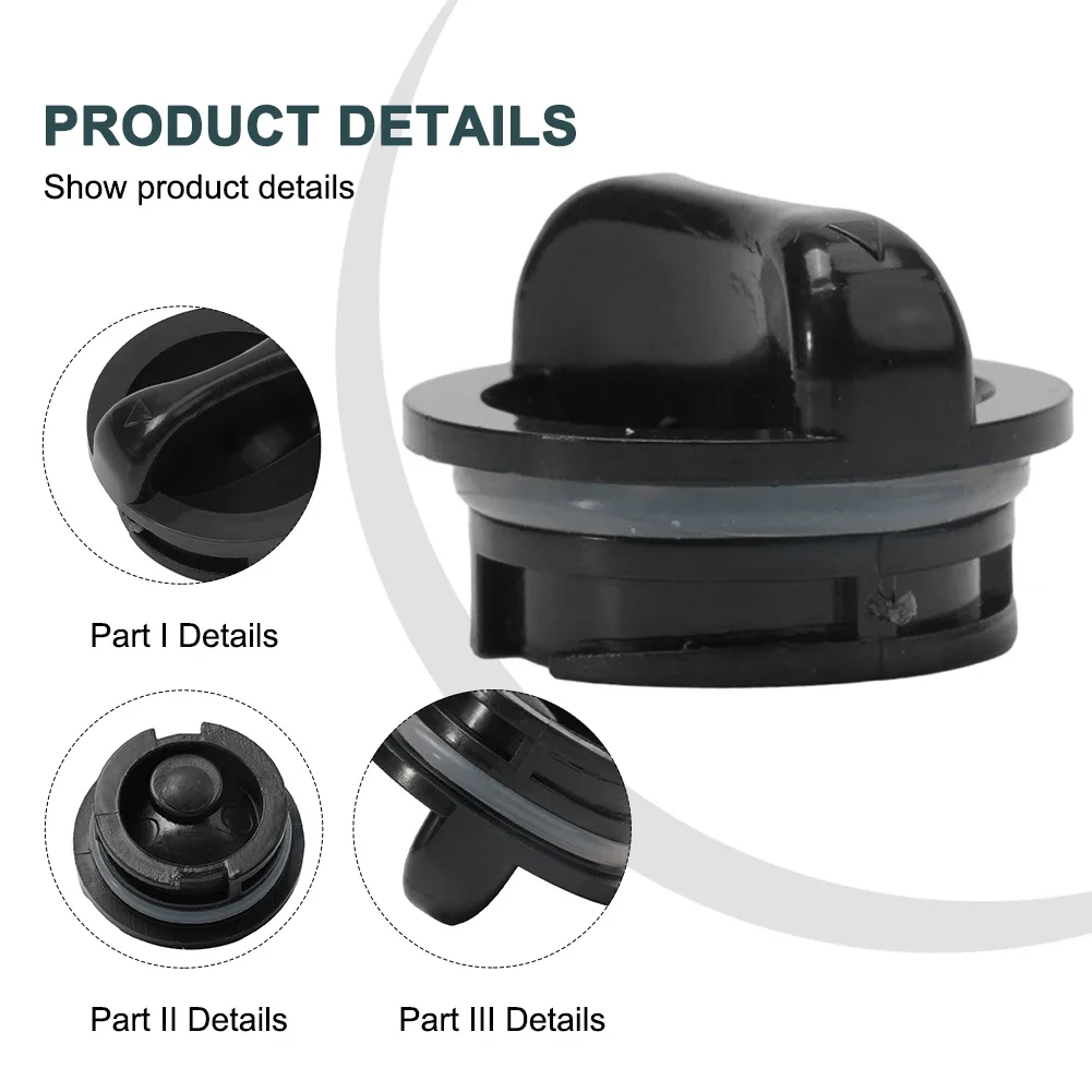 Garden Water Tank Cap Replacement 1X ABS Accessory Black Cleaning For X5 Mop For X5 Steaming Mop Household Hot