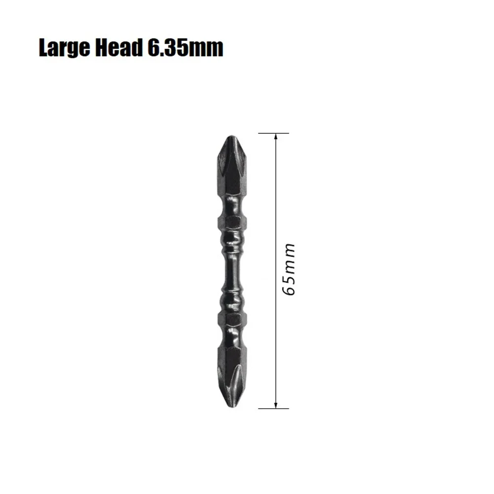 Nutdrivers Screwdriver Bit Tear Strong Magnetic Circle Batch Head Bite High Double Head Metal Reduce Wear Electronics