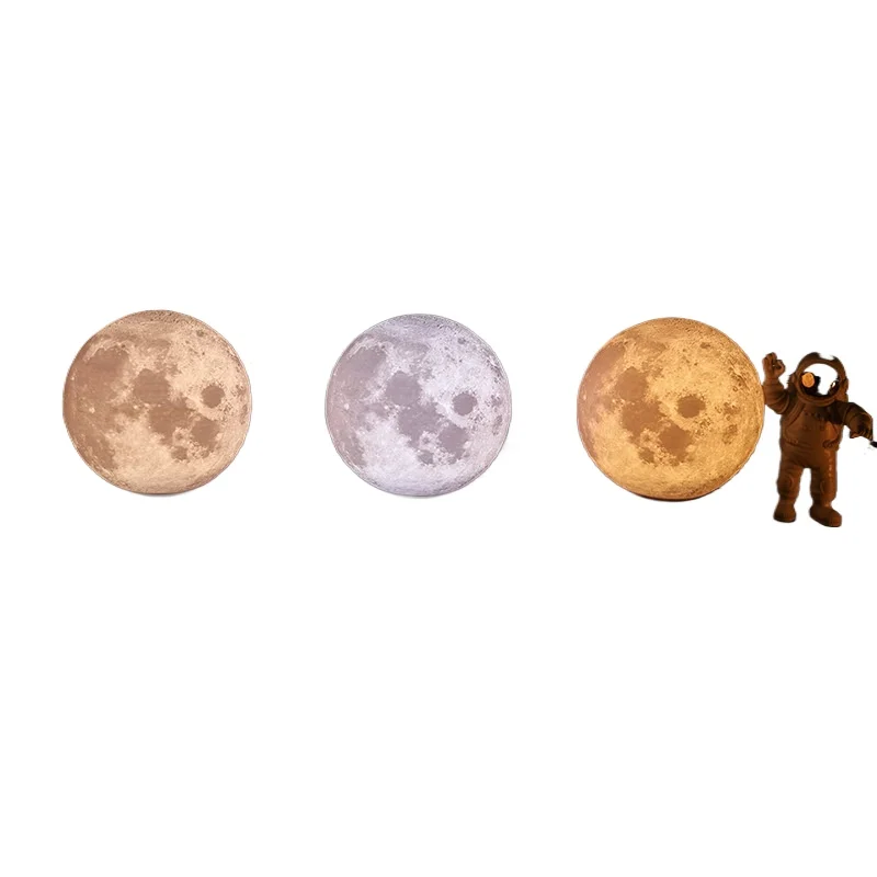 

Internet celebrity maglev bluetooth speaker moon light, atmosphere night light, creative technology new strange birthday gift