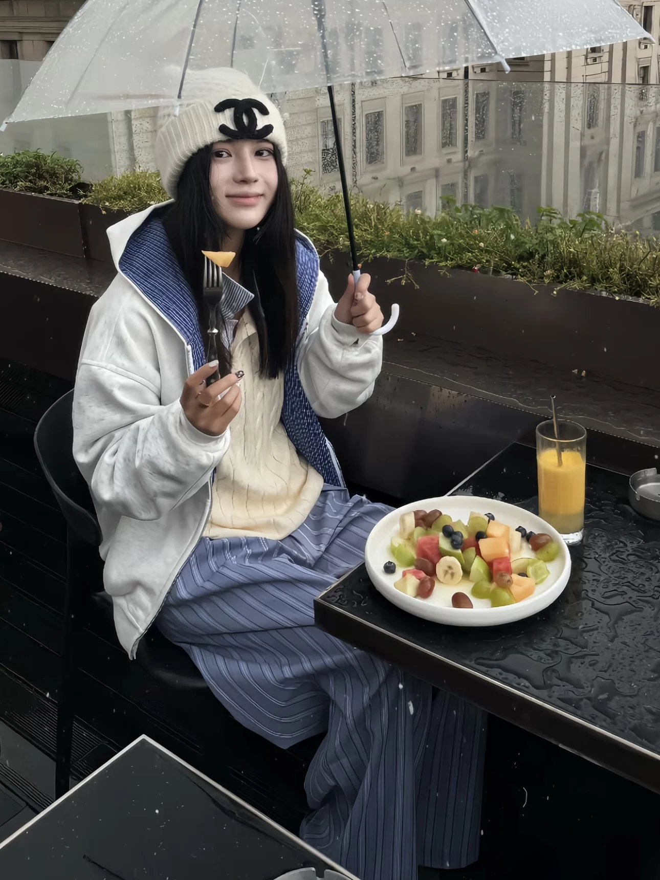 Cleanfit الأمريكية Sle ركاب على الوجهين ارتداء منقوشة مقنعين سترة مفتوحة البلوز الرجال النساء الخريف الشتاء بنطال ذو قصة أرجل واسعة