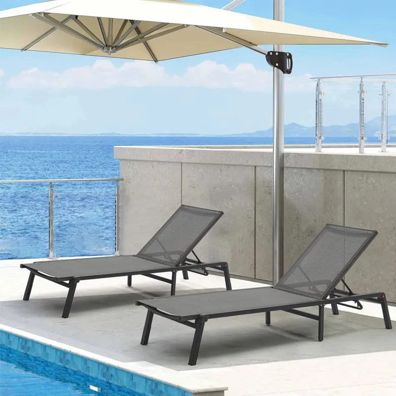 

Factory Cheap Price Sunbeds For Hotel Sun Loungers Outdoor Beach Chairs Pool Lounge Chair Terrace Sunbed For Pool
