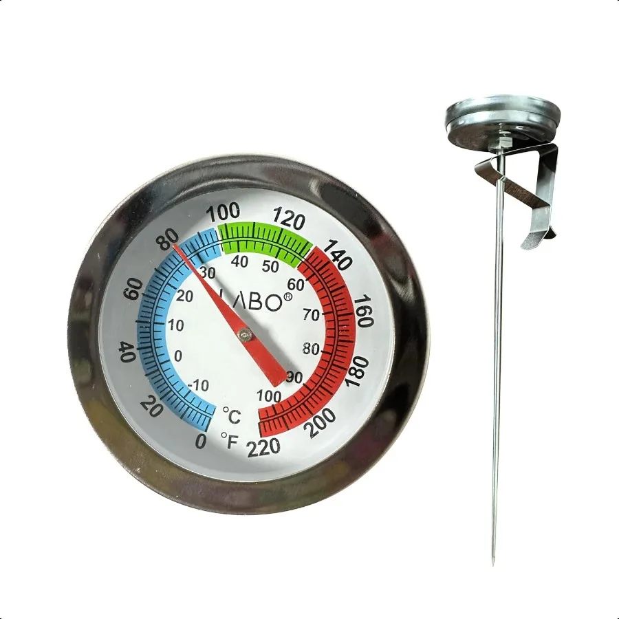 

LABO Instand Read 2Inch Dial ThermometerBest for The Coffee Drinks Chocolate Milk Foam