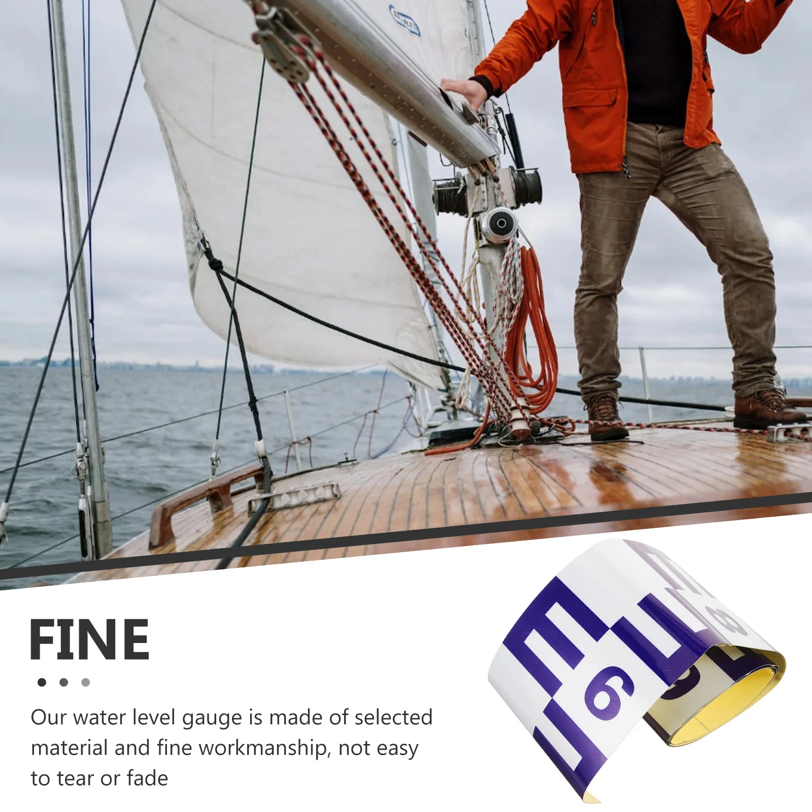 Swimming Pool Accessories Water Level Scale Stickers Gauge Measure Measuring Tools