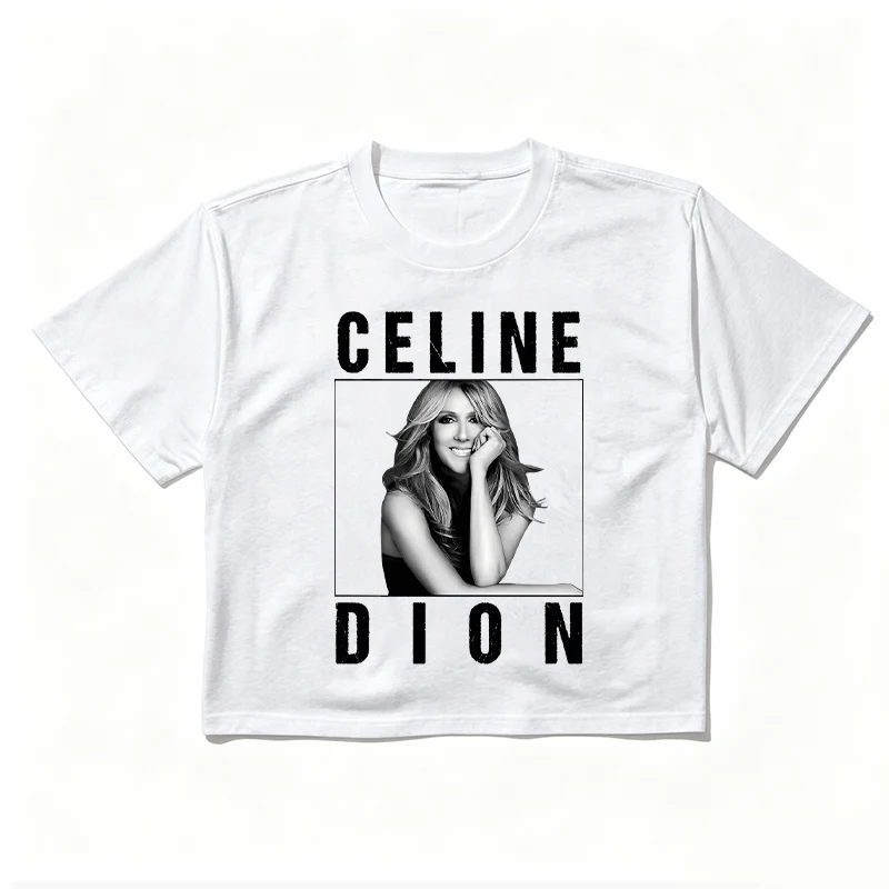 Celine Dion Paris 2026 Fan Tour Geschenk-T-Shirt für Männer, Frauen, Kinder, Mädchen, Jungen, Eltern-Kind-T-Shirt, Pop-Musik, Streetwear, Hip-Hop-T-Shirts – Detail 6