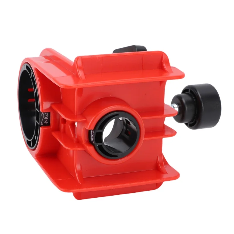 Door Lock Installation Kit Adjustable Guide Template HSS Hole Saws Drill Bit Door Hole Drilling Kit For Wood Metal Doors